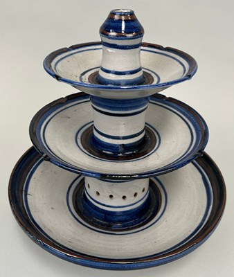 Lot 555 - A PORCELAIN WATER FOUNTAIN, 

33cm x 30cm