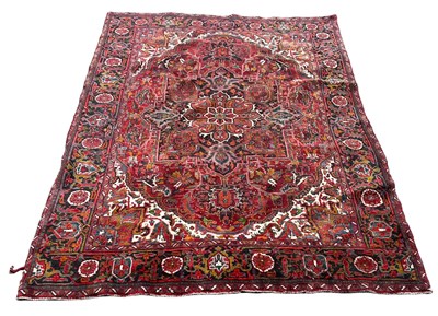 Lot 610C - A LARGE PERSIAN DESIGN CARPET, 

340cm x 243cm