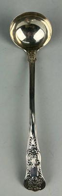 Lot 37 - A VICTORIAN SILVER LADLE MARKED FOR SAMUEL...