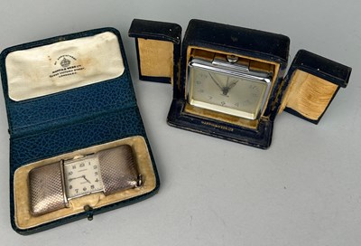 Lot 63 - A SILVER MOVADO CHRONOMETER ERMETO SWISS MADE...