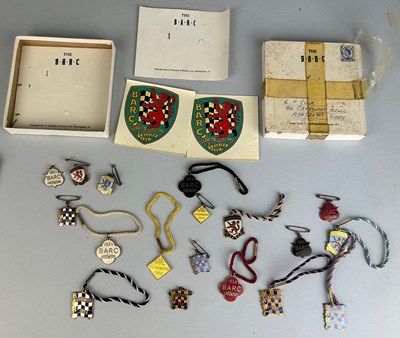 Lot 106 - A COLLECTION OF EIGHTEEN GOODWOOD BARC ENAMEL...